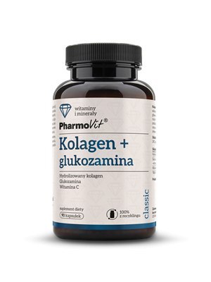KOLAGEN + GLUKOZAMINA 90 KAPSUŁEK 68,9 g - PHARMOVIT (CLASSIC)
