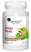 GINKO BILOBA miłorząb japoński 120 mg 60 Vege tab