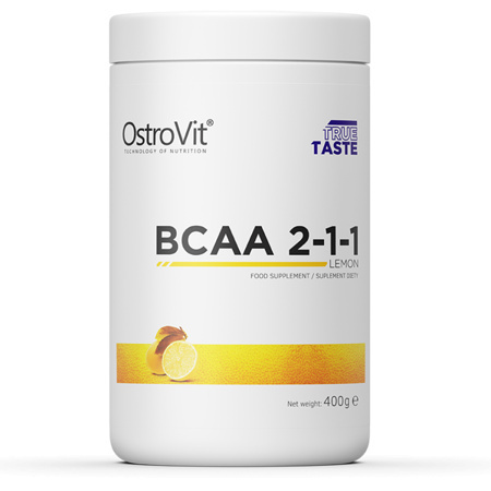 OstroVit BCAA 2-1-1 400 g AMINOKWASY LEMON