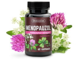 MENOPAUZOL IZOFLAWONY KONICZYNA CZERWONA DZIĘGIEL 60 KAPS SKOCZYLAS