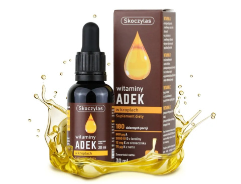 WITAMINY ADEK KROPLE 30 ML SKOCZYLAS