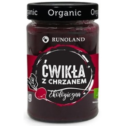 ĆWIKŁA Z CHRZANEM BIO 300 g - RUNOLAND