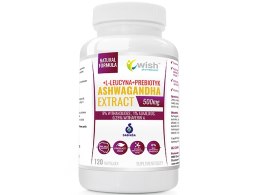 WISH ASHWAGANDHA EKSTRAKT 500MG ŻEŃ SZEŃ 120 KAPS