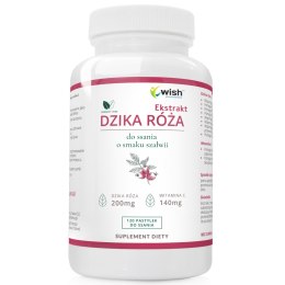 WISH DZIKA RÓŻA 200MG DO SSANIA SZAŁWIA 120 TAB