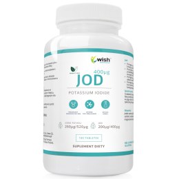 WISH JOD JODEK POTASU 400MCG 180 TABLETEK