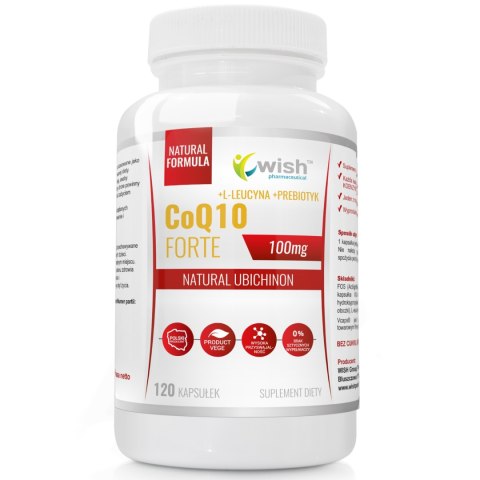 WISH KOENZYM Q10 100MG UBICHINON 120 KAP VEGE