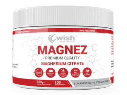 WISH MAGNEZ W PROSZKU CYTRYNIAN MAGNEZU 250G
