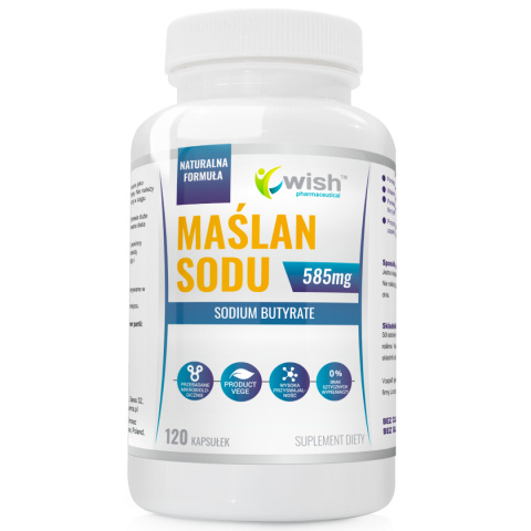 WISH MAŚLAN SODU 585MG 120 KAPSUŁEK