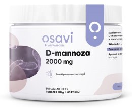 OSAVI D-MANNOZA PROSZEK 2000MG 120G
