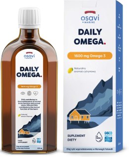 OSAVI DAILY OMEGA MARINE 1600MG OMEGA 3 CYTRYNA 250ML