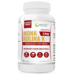 WISH MONAKOLINA K 60 KAPSUŁEK