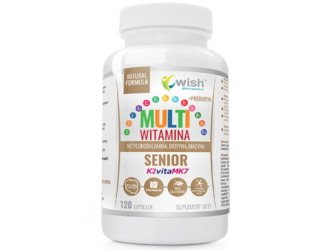 WISH MULTI WITAMINA SENIOR 120 KAPSUŁEK