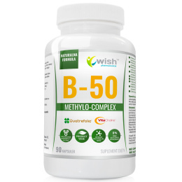 WISH WITAMINA B-50 METHYLO-COMPLEX 90 KAPSUŁEK