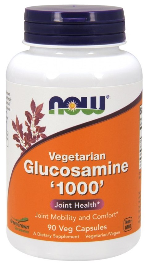 NOW FOODS Glucosamine, Glukozamina 1000 Vegetarian - 90 vcaps