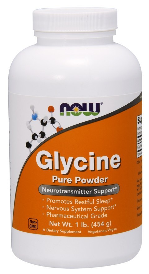 NOW FOODS Glycine GLICYNA Proszek - 454g