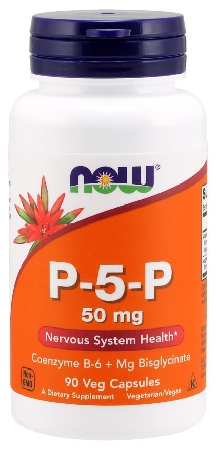 NOW FOODS P-5-P, 50mg - 90 vcaps