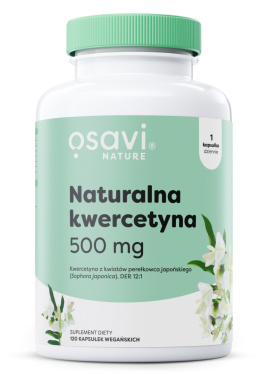 OSAVI Naturalna Kwercetyna - 500mg - 120 vegan caps