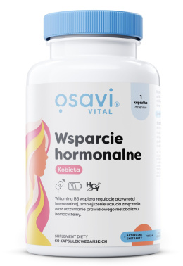 OSAVI Wsparcie Hormonalne Kobieta - 60 vegan caps