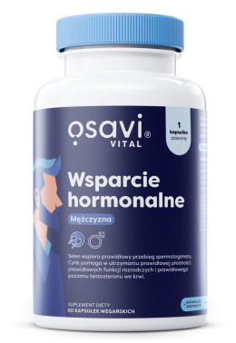 OSAVI Wsparcie Hormonalne Mężczyzna - 60 vegan caps