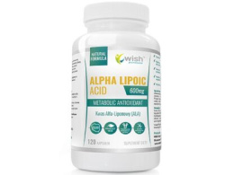 WISH KWAS ALFA LIPONOWY (ALA) 600MG 120 KAPSUŁEK