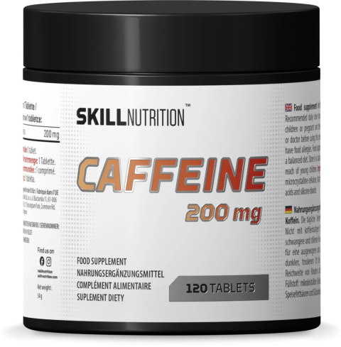 SKILL KOFEINA, 200MG, 120 TABLETEK
