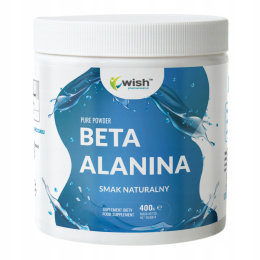 WISH BETA ALANINA 100% PURE POWDER 400G