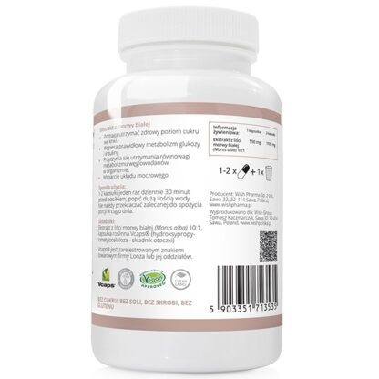 WISH MORWA BIAŁA 550MG 90 KAPSUŁEK