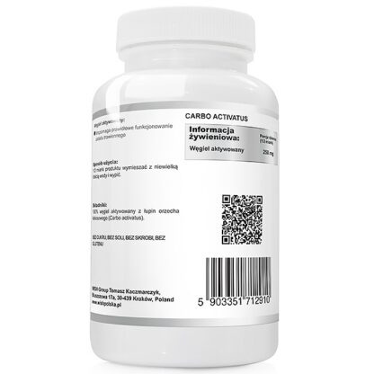 WISH WĘGIEL KOKOSOWY 150G PROSZEK