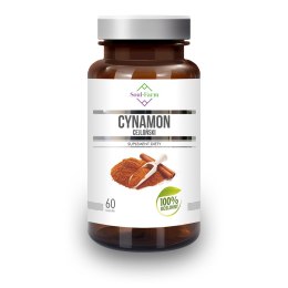 CYNAMON CEJLOŃSKI EKSTRAKT 400mg 60 KAPSUŁEK - SOUL FARM
