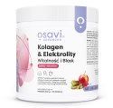 KOLAGEN + ELEKTROLITY WŁOSY SKÓRA JABŁKO RABARBAR 300 G OSAVI
