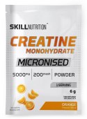 KREATYNA MIKRONIZOWANY MONOHYDRAT KREATYNY POMARAŃCZA - 6G 1 SASZETKA SKILL
