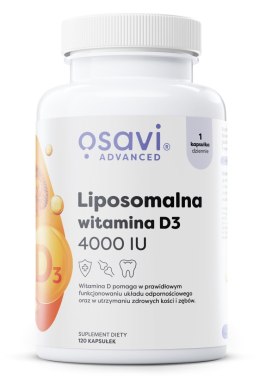 WITAMINA D3 LIPOSOMALNA 4000 IU ODPORNOŚĆ 120 KAPS. OSAVI