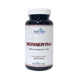 BERBERYNA 500 MG 60 KAPSUŁEK VCAPS WYSOKA DAWKA INVENT FARM