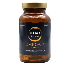 OMEGA-3 FORTE 60 KAPSUŁEK - OLMA PHARM