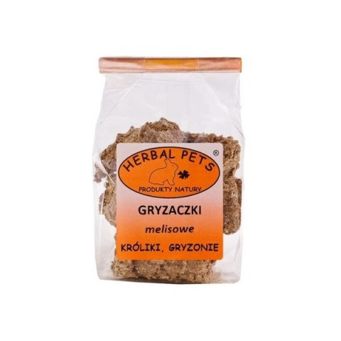 Herbal Pets Gryzaczki Melisowe dla Królika - Naturalny Przysmak Ziołowy