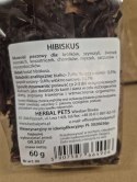 Herbal Pets Hibiskus dla Królika - Suszone Kwiaty Hibiskusa