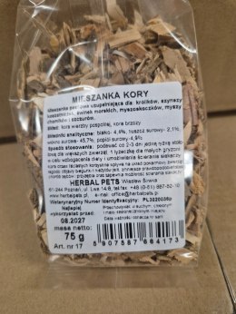 Herbal Pets Mieszanka Kory dla Królika - Naturalny Gryzak i Przysmak