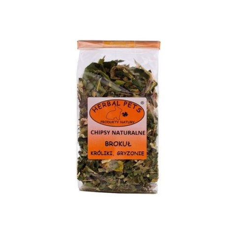 Herbal Pets Naturalne Chipsy Brokułowe dla Królika - Warzywna Przekąska