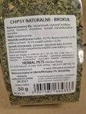 Herbal Pets Naturalne Chipsy Brokułowe dla Królika - Warzywna Przekąska