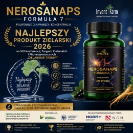 NEROSANAPS Formuła 7 mózg pamięć koncentracja 120 kaps polifenole premium