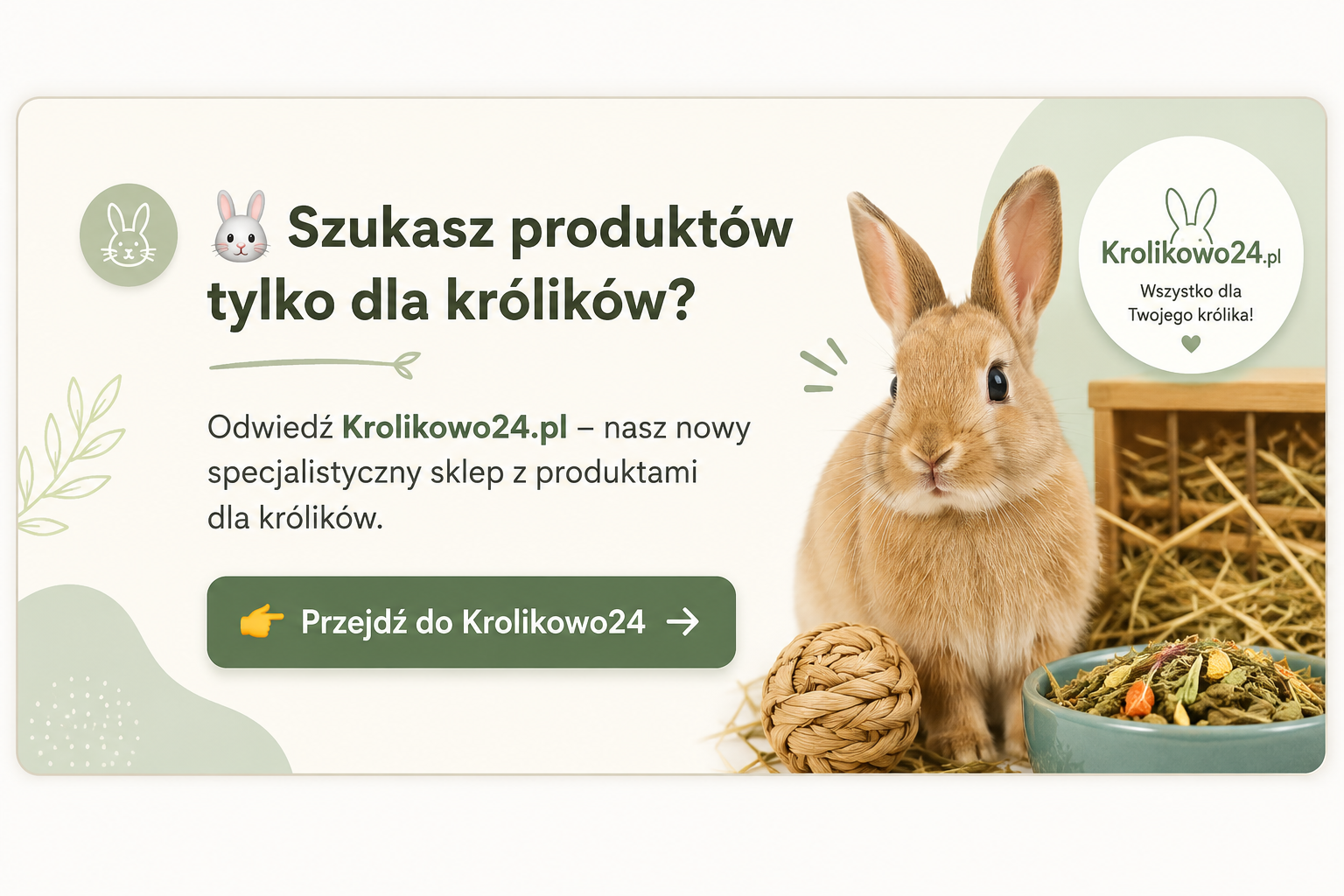 Krolikowo24.pl - sklep z produktami dla królików