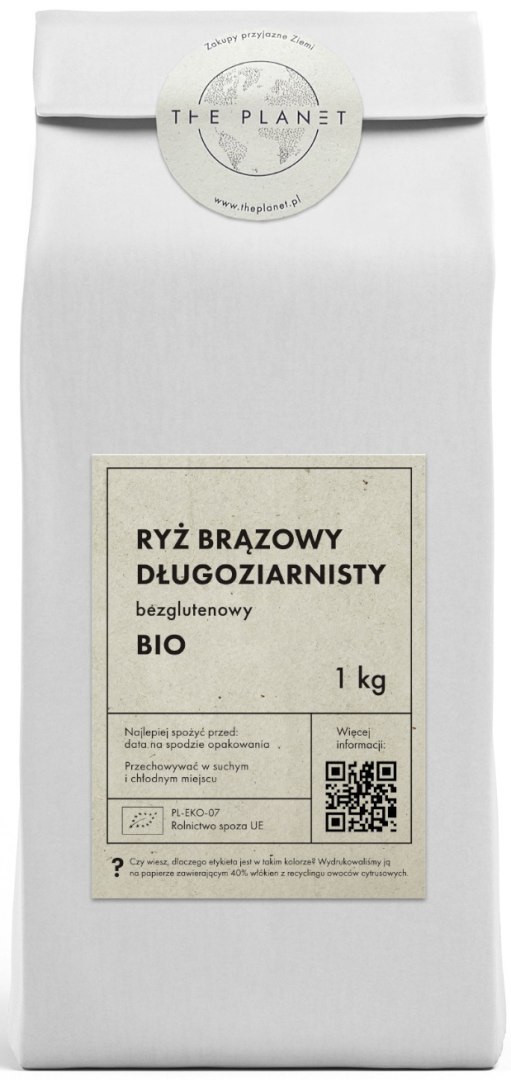 zdrowy ryż brązowy